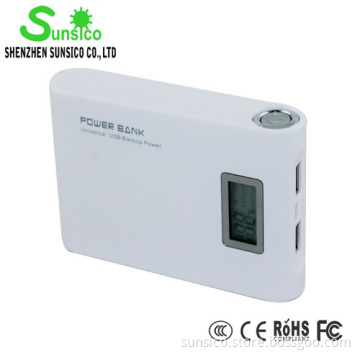 8800mAh High Capacity Portable LCD Dual Output Power Bank, Portable Power (SPB-1004)